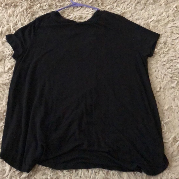 Lace Up Blouse - Picture 2 of 3